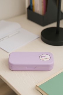 Пенал "Purple bunny", (4,5*20*9,8 см)