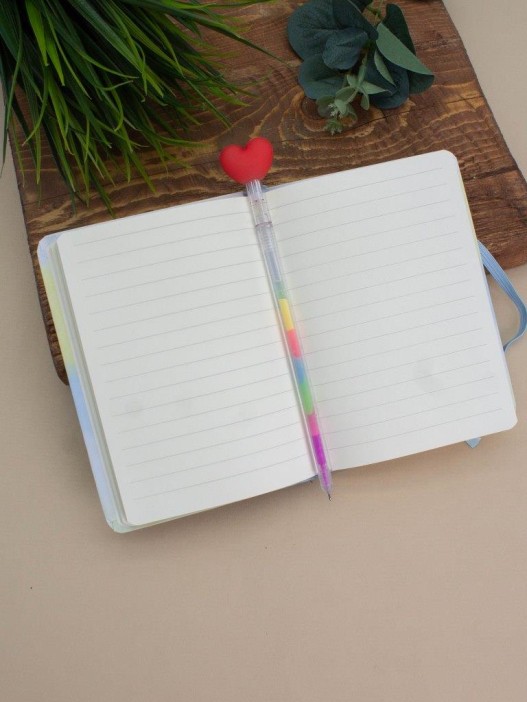 Блокнот (А6) &quot;Unicorn fairytale&quot;, yellow (10.5*14.5) 