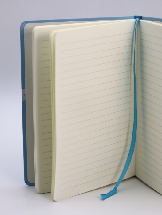 Блокнот (А5) &quot;Unicorn on the cloud&quot;, blue (14.5*21) 