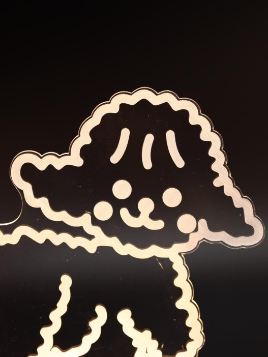 Ночник iLikeGift &quot;Dog&quot; LED, USB (9х18 см) 