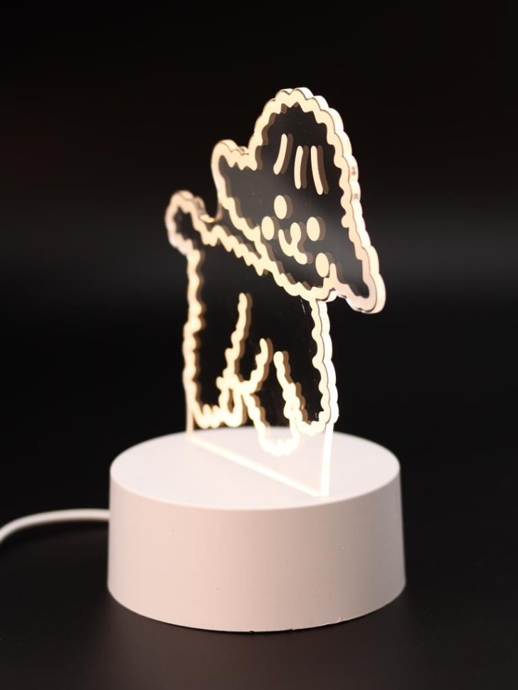 Ночник iLikeGift "Собака" светодиодный, USB (9х18 см)