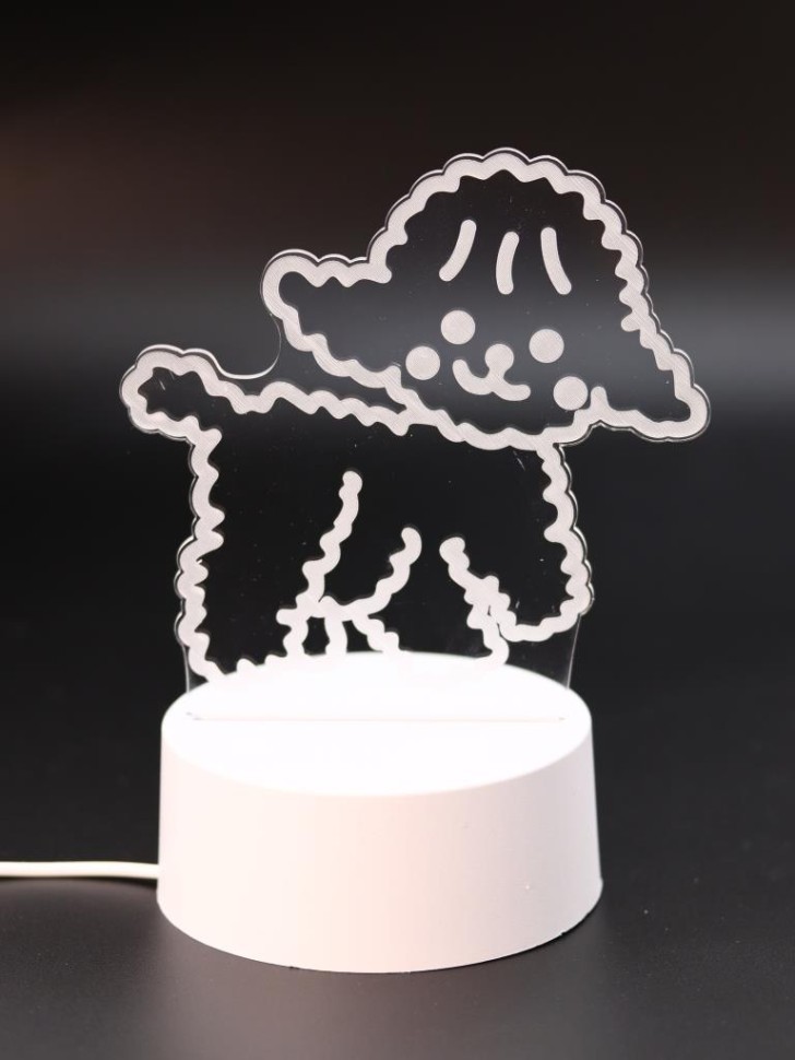 Ночник iLikeGift "Собака" светодиодный, USB (9х18 см)