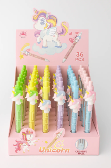 Ручка "Unicorn maze ball", mix, шоу-бокс 36 шт.