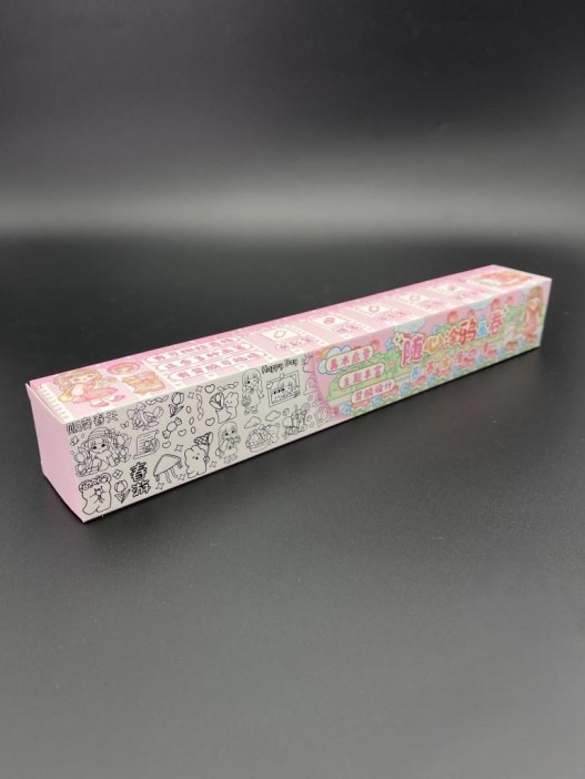 Декоративный скотч-раскраска &quot;Good day&quot;,  mix, шоу-бокс 8 шт. 