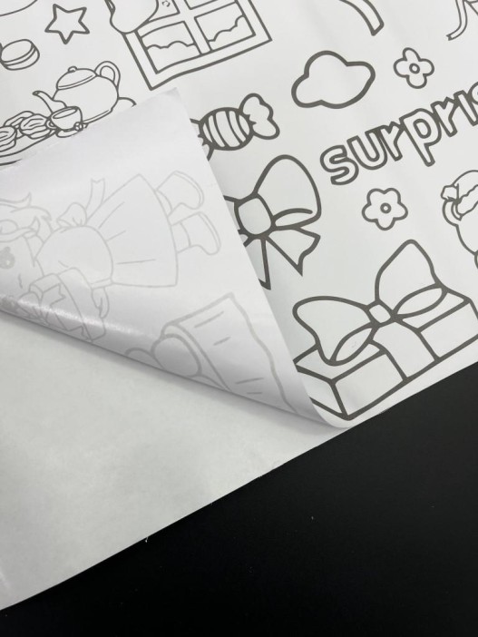 Декоративный скотч-раскраска &quot;Good day&quot;,  mix, шоу-бокс 8 шт. 