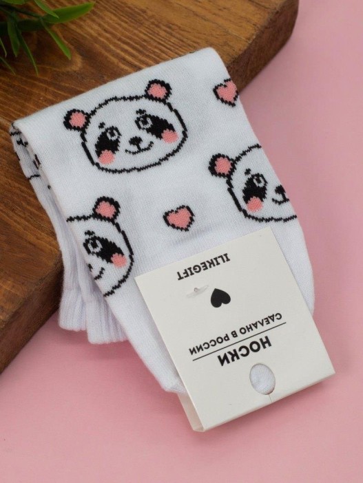 Носки женские &quot;Sweet panda mini&quot;, р. 35-40 