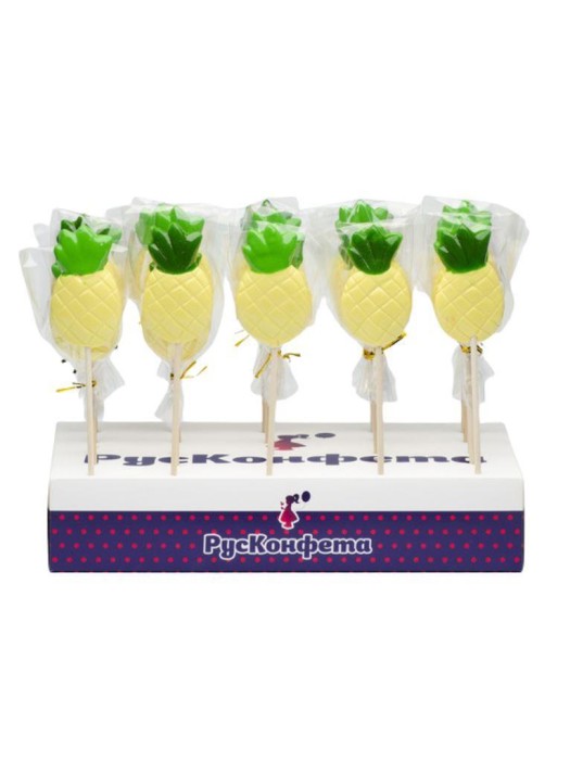 Леденцы &quot;Ананасик&quot; (шоубокс - 25 шт.) 