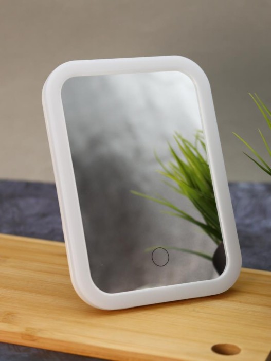 Зеркало настольное с подсветкой GIRLY &quot;Light bulbs&quot;, white 