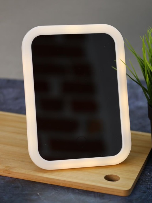 Зеркало настольное с подсветкой GIRLY &quot;Light bulbs&quot;, white 