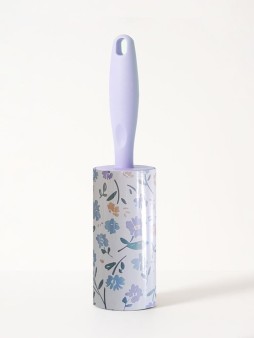 Ролик для чистки одежды "Purple daisies", 10 см*60 листов