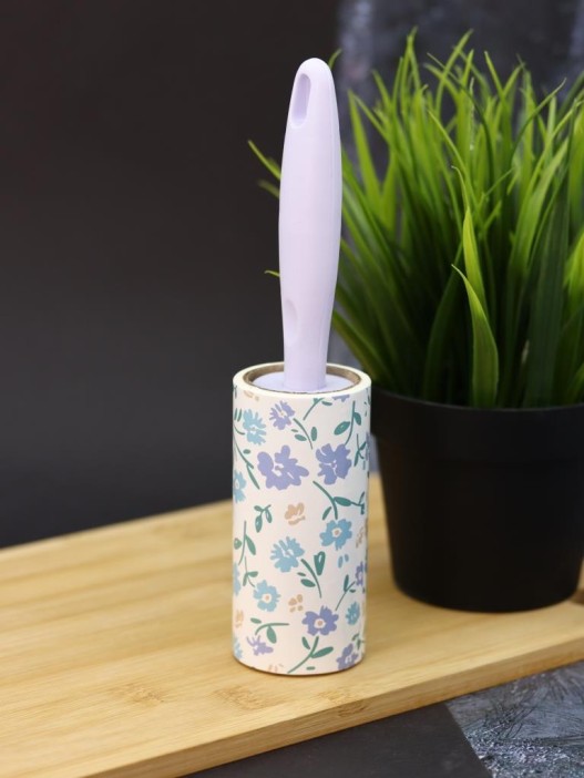 Ролик для чистки одежды &quot;Purple daisies&quot;, 10 см*60 листов 