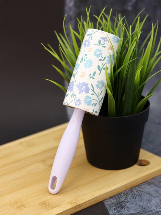 Ролик для чистки одежды &quot;Purple daisies&quot;, 10 см*60 листов 