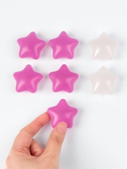Мялка - антистресс «Star», mix, 1 шт. (4*4 см)