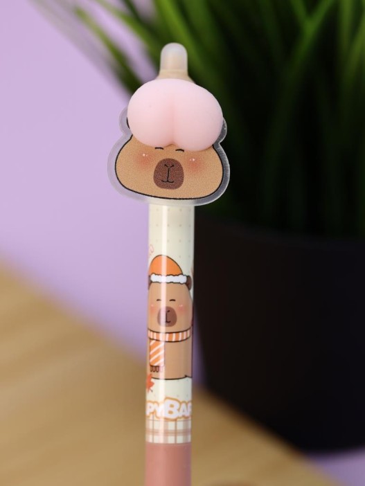 Ручка-мялка пиши-стирай &quot;Capybara&quot;, mix 