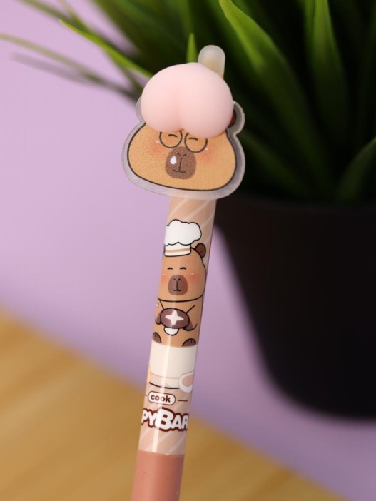 Ручка-мялка пиши-стирай &quot;Capybara&quot;, mix 