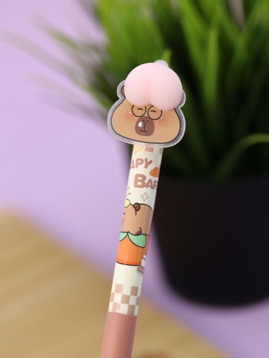 Ручка-мялка пиши-стирай &quot;Capybara&quot;, mix 