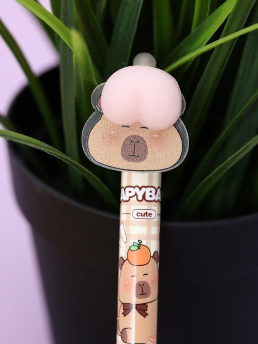 Ручка-мялка пиши-стирай &quot;Capybara&quot;, mix 