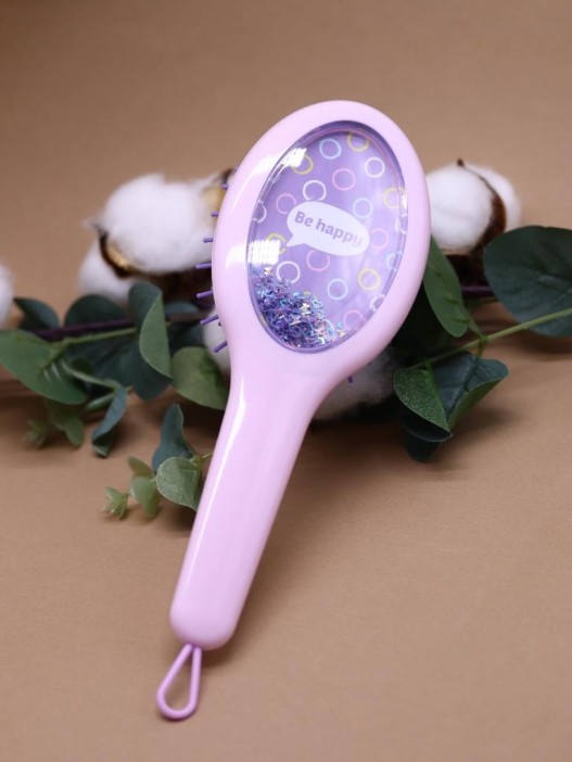 Расческа «Mood be happy», purple 