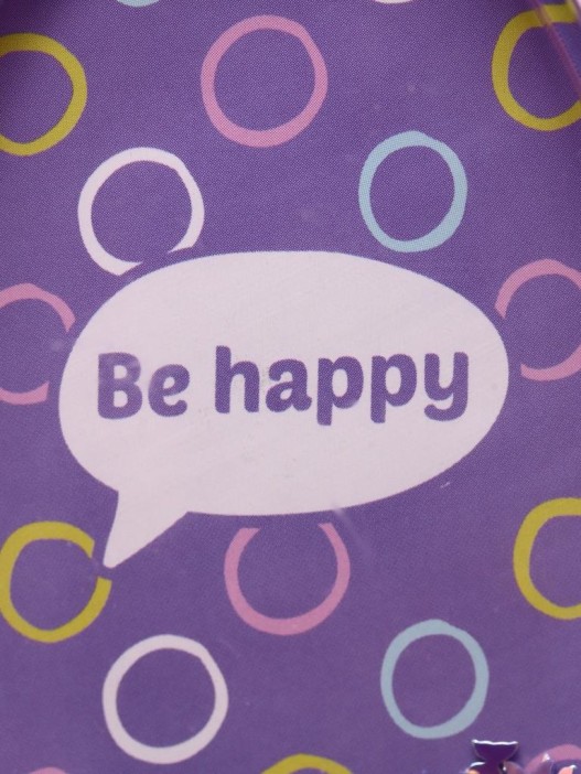 Расческа «Mood be happy», purple 