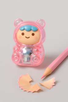 Точилка для карандашей "Girl", pink