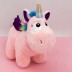 Мягкая игрушка "Единорожка", pink, 30 см 