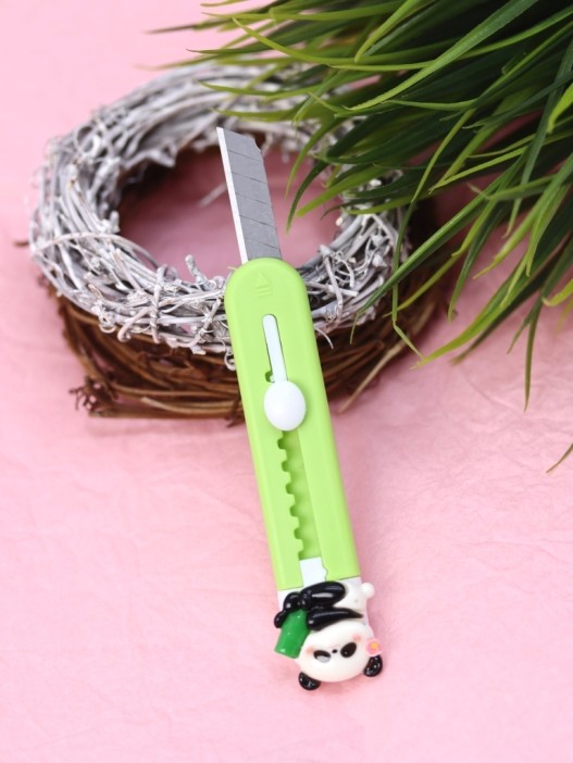 Канцелярский нож &quot;Panda&quot;, green 