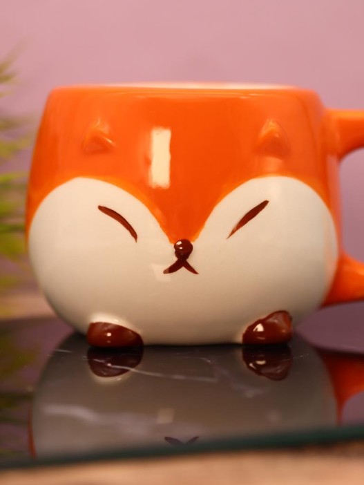 Кружка керамическая «Cute fox», 370 мл 