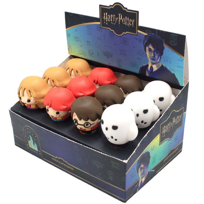 Клей-карандаш с топпером ПВП &quot;Гарри Поттер&quot; 9 г, mix 