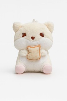 Мягкая игрушка &quot;Hamster breakfast&quot;, white, 20 см