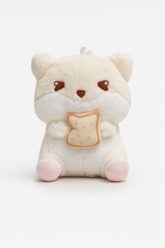 Мягкая игрушка &quot;Hamster breakfast&quot;, white, 20 см 