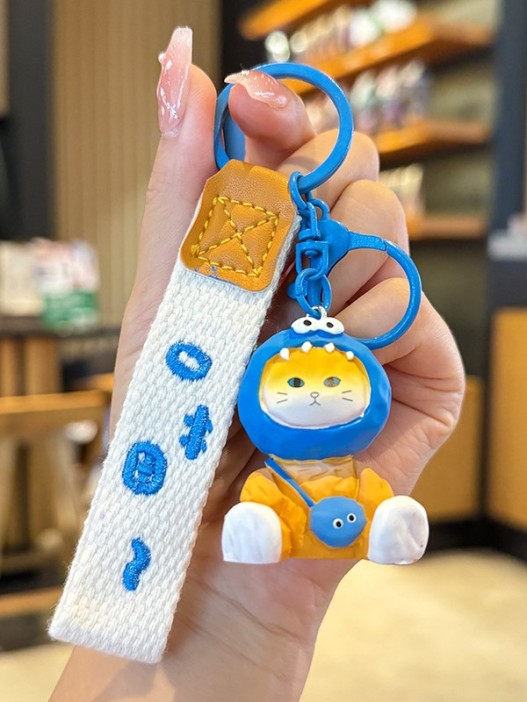 Брелок &quot;Cute meow&quot;, blue 