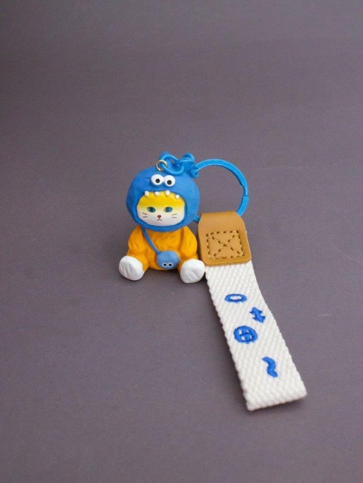 Брелок &quot;Cute meow&quot;, blue 