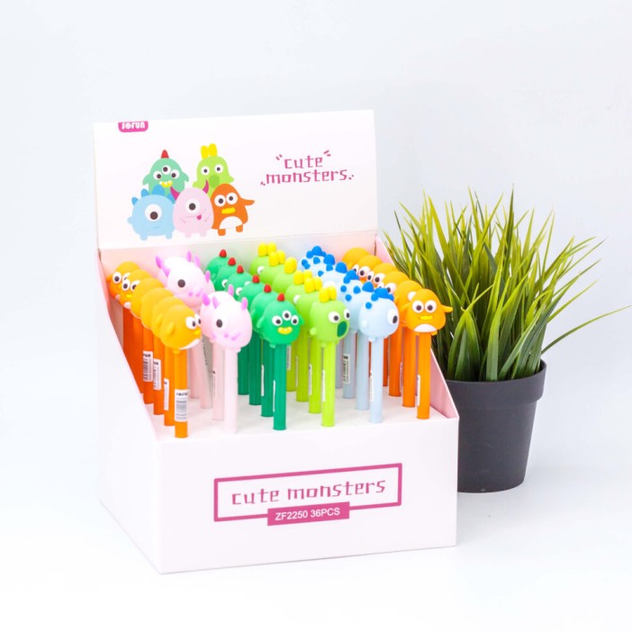 Ручка "Cute monsters", mix 