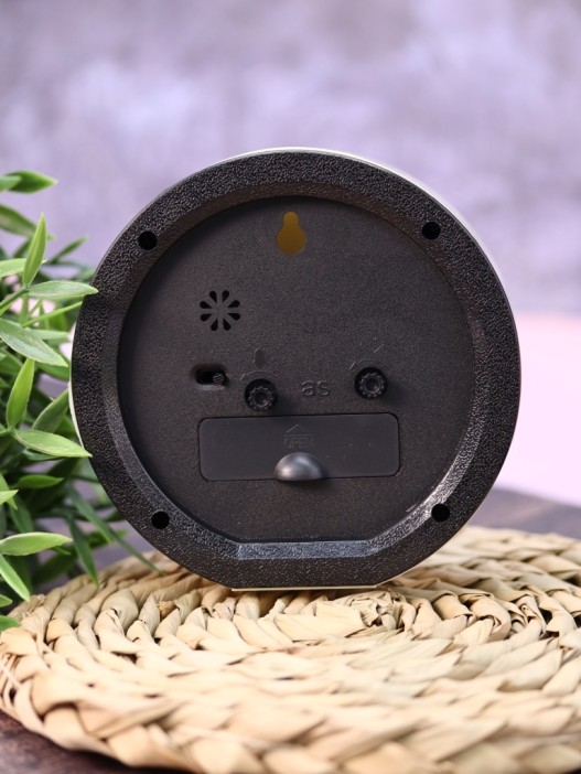 Часы-будильник «Morning dog», white (12,5х12,5 см) 