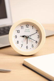 Часы-будильник «Morning dog», white