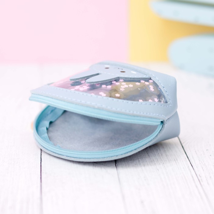 Кошелёк "Bunny head", blue 