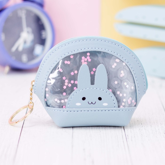 Кошелёк "Bunny head", blue 