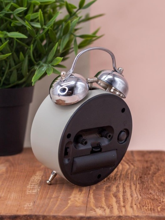 Часы-будильник "Marble", beige (13,5х10 см) 