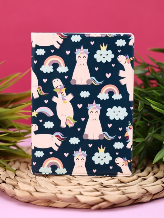 ОБЛОЖКА ДЛЯ ПАСПОРТА &quot;Edinorozhka&quot;, плотность 600 мкм 