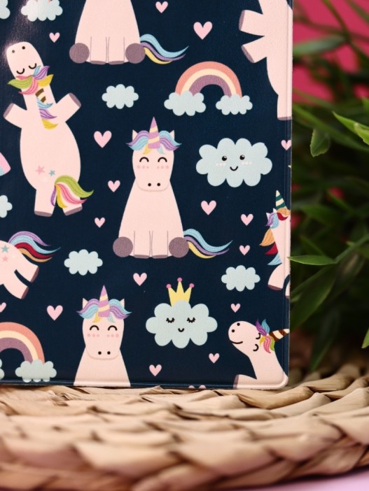 ОБЛОЖКА ДЛЯ ПАСПОРТА &quot;Edinorozhka&quot;, плотность 600 мкм 