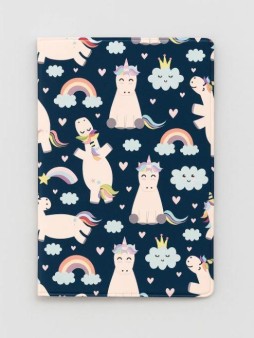 ОБЛОЖКА ДЛЯ ПАСПОРТА "Edinorozhka", плотность 600 мкм