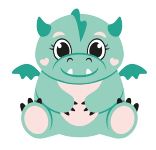 Значок ECO из дерева "Dragon", green 