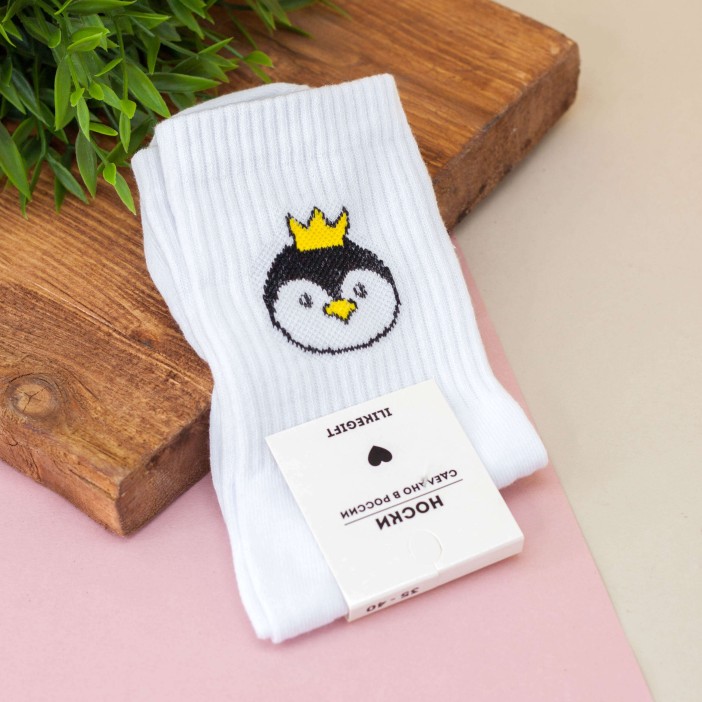 Носки женские "Penguins", р. 35-40 