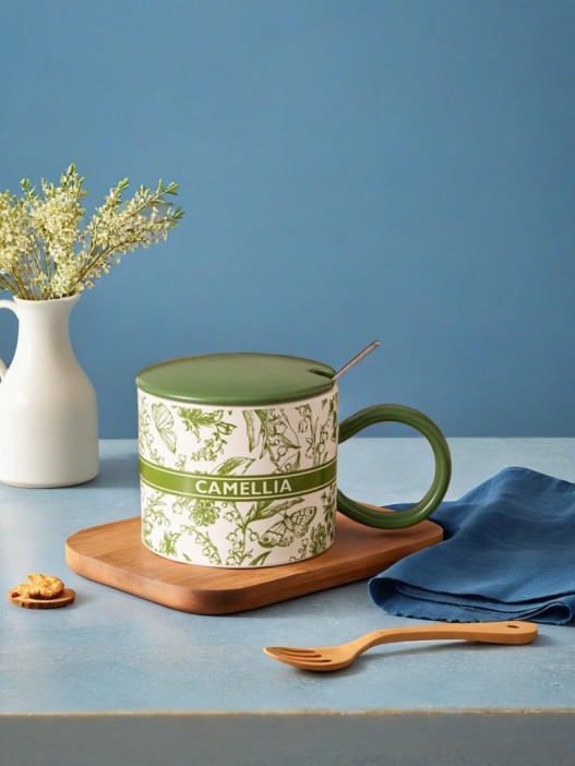 Кружка «Camelia», green (380 ml) 