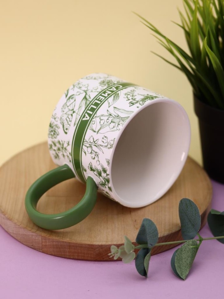 Кружка «Camelia», green (380 ml)