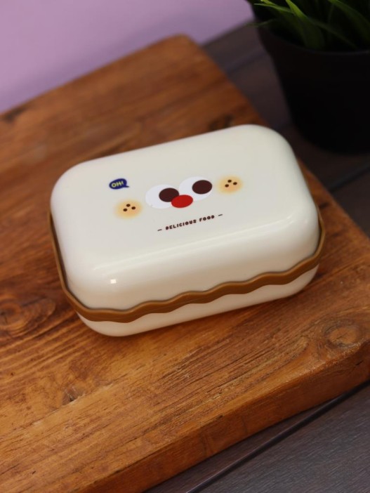 Мыльница «Delicious food», white (12*8,7 см) 