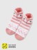 Носки iLikeGift "Лисята", розовые, мужские/женские евро размер 35-41