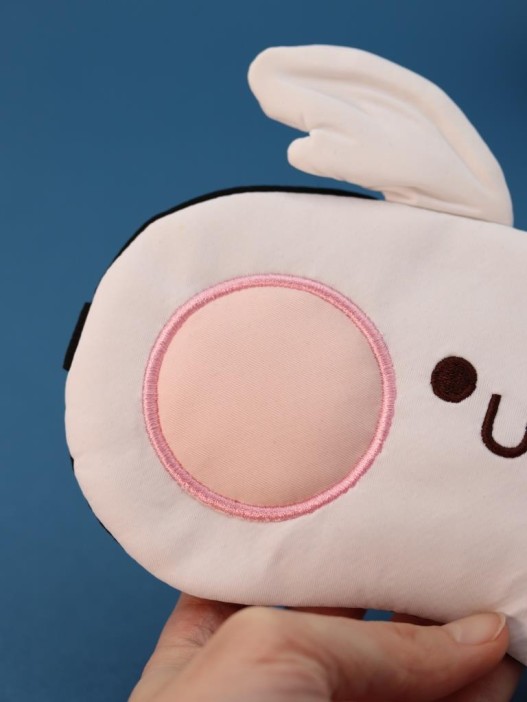 Маска для сна гелевая &quot;Head hare&quot;, white 