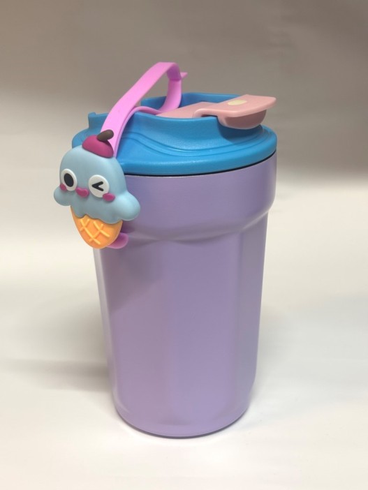 Термокружка «Funny face», purple (500 мл) 