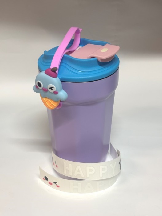 Термокружка «Funny face», purple (500 мл) 